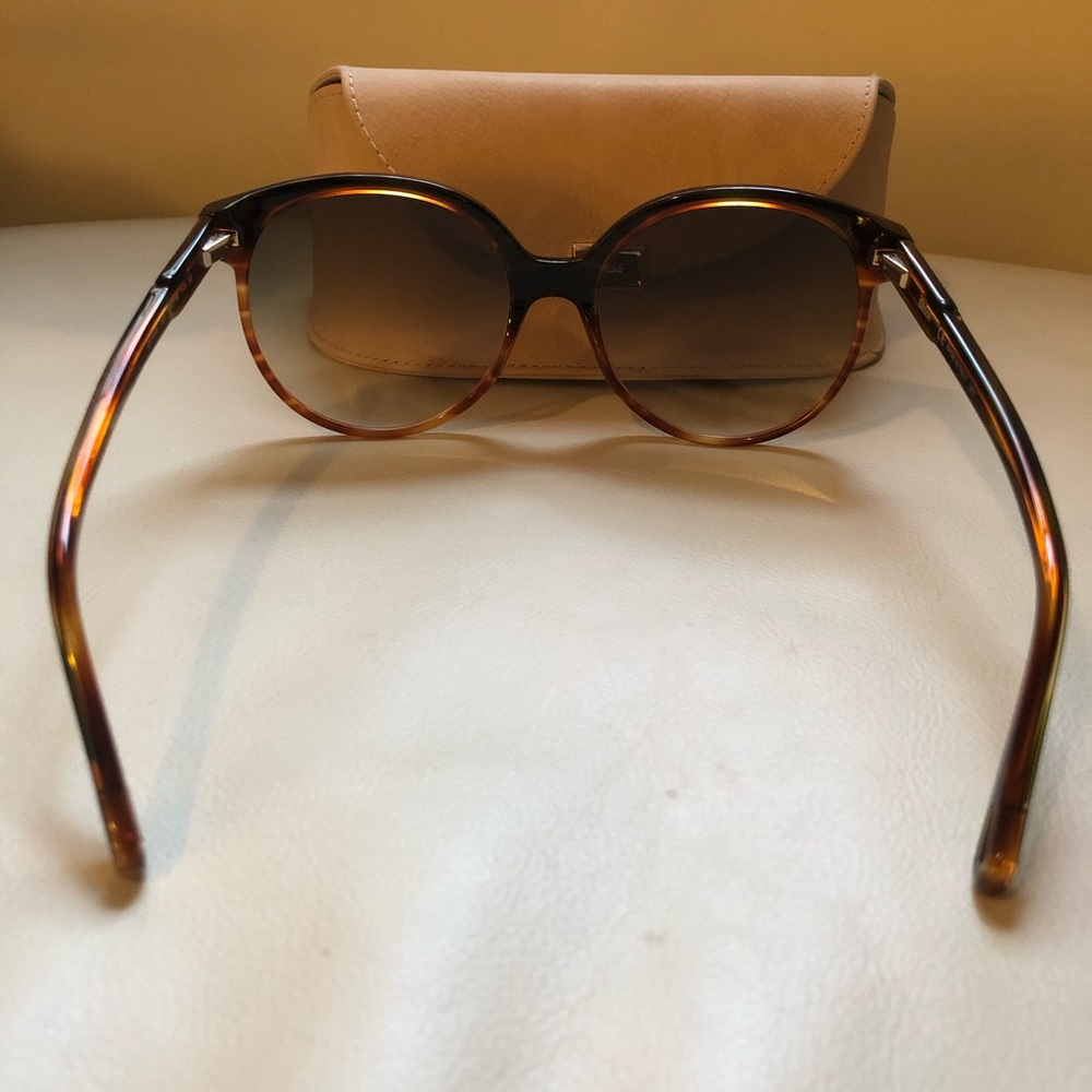 Chloe green/tortoise sunglasses - Picture 5 of 8